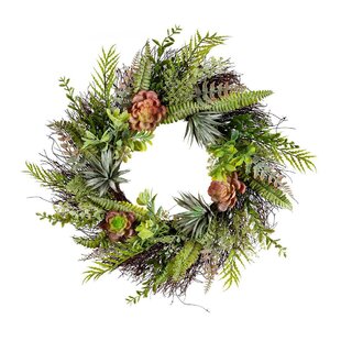 PLOW & HEARTH Dried Twig 22'' Wreath