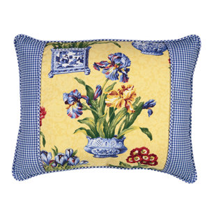 ADAMSTOWN AT HOME Melanie Cotton Reversible Throw Pillow