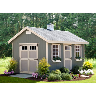 EZ-FIT SHEDS Riverside 10 ft. W x 14 ft. D Storage Shed