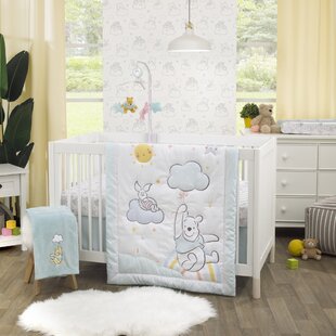 Nojo Disney Winnie the Pooh Hello Sunshine 3 Piece Crib Bedding Set