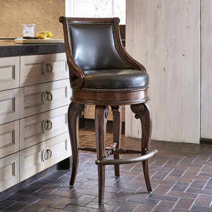 AMBELLA Tatum Upholstered Counter Stool