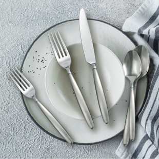 SKANDIA Tidal 5 Piece Flatware Set, Service for 1