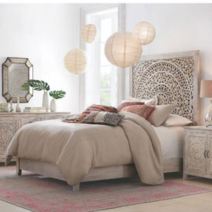 HIBASHI FURNITURE Dynasty Solid Wood Bed