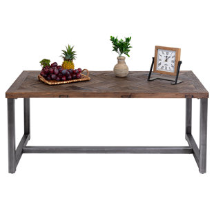 ELEGANT HOME FOR YOU Solid Wood Top Coffee Table