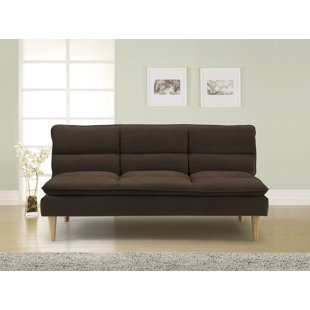 SEALY SOFA CONVERTIBLES Maryland Twin 71.3'' Upholstered Biscuit Back Convertible Sofa