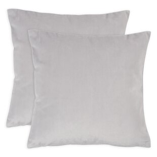 KAF HOME Velvet Pillows Pillow Cover (Set of 2)