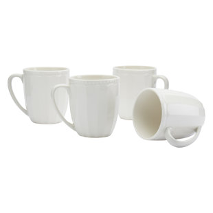 Ivory Dinnerware Tabletops Gallery Mug White (Set of 4)