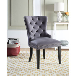 ROSDORF PARK Belrue Velvet Dining Chair (Set of 2)