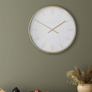 THOMAS KENT Analoge Wanduhr Nordic 52 cm