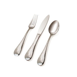 Hampton Forge Skandia Stainless Steel Flatware Set - Service for 8