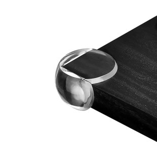 JOOL PRODUCTS LLC Corner Guards (24 Pack) Ultra Clear Table Corner Protector - Long Lasting Pre-applied Adhesive - Furniture & Edge Bumpers, Child Safety - Jool Baby (Set of 24)