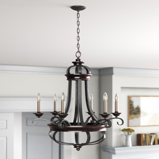 ASTORIA GRAND Westerfield 6 - Light Dimmable Empire Chandelier