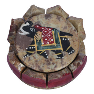 LAVISH TOUCH Bogan Abstract Novelty Coaster