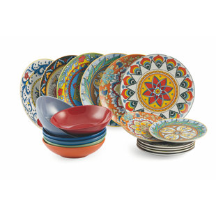 VILLA D'ESTE HOME 18-tlg. Tafelservice Renaissance für 6 Personen