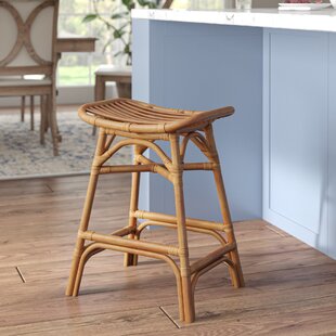 BEACHCREST HOME™ Leclerc 24'' Counter Stool