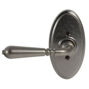 WESLOCK Satin Nickel Single Dummy Door Lever