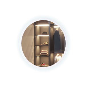 SELSEY LIVING Garpian Flat LED Wall Mirror