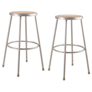 NATIONAL PUBLIC SEATING Heavy Duty Shop Stool (Set of 2)