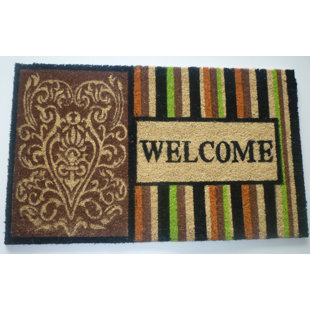 GEO CRAFTS, INC Striped Outdoor Doormat