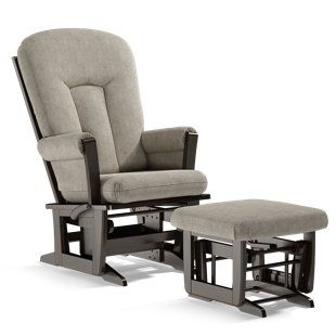 DUTAILIER Rose Upholstered Reclining Glider