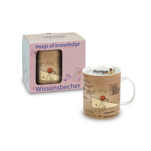 KÖNITZ Kaffeetasse Wissen Physik