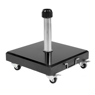 SOL 27 OUTDOOR Aarnout 40kg Stone Free Standing Umbrella Base with Wheels