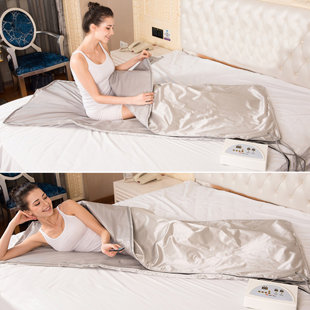 SHANGQUAN WULIU Size L Purple Digital Far-Infrared Heat Blanket