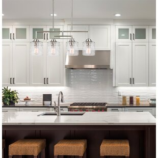 BREAKWATER BAY Mariami 4 - Light Kitchen Island Pendant