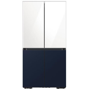 SAMSUNG Bespoke 36" Counter Depth French Door 29 cu. ft. Smart Refrigerator with Custom Panels