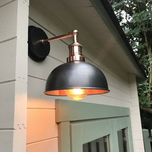 INDUSTVILLE Brooklyn 32.5cm H Outdoor Barn Light