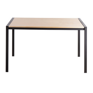 LUMISOURCE Metal Base Dining Table