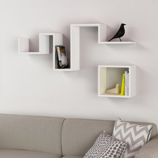 HOKKU DESIGNS Febe 2 Piece Floating Shelf