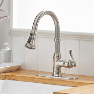 KIKO HOME Pull Down Kitchen Faucet