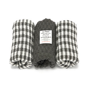 LA PEARL Cotton Jacquard Tea Towel Kitchen Towel