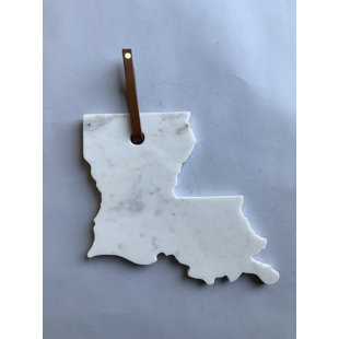 BIDKhome Louisiana Marble Cutting Board