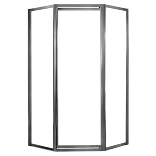 CRAFT + MAIN Tides W 70'' H Framed Neo-angle Shower Enclosure