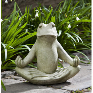 CAMPANIA INTERNATIONAL Totally Zen Frog Statue