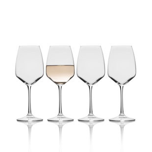 Mikasa Melody 15 oz. White Wine Glasses (Set of 4)