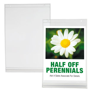 VKF RENZEL USA CORP. Waterproof Poster Pocket, Resealable Weatherproof Sign Holder, 8.5" X 11" Poster Size (Set of 10)