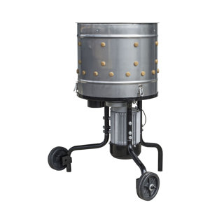 PRIYAS HOME GOODS Stainless Steel 3/4 HP Electric Chicken Feather Plucker