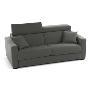 CASA ITALIA FURNITURE Bellinda 81" Italian Stain and Abrasion Resistant Performance Fabric Queen Sofa Bed