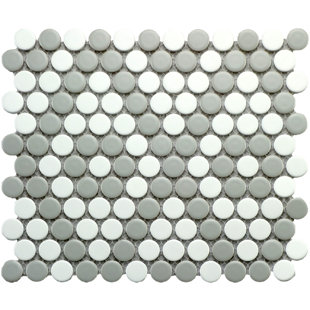 ROCA TILES Mg Penny Round 9x10 Mos