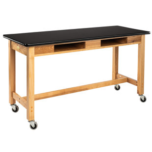 National Public Seating 42'' W Rectangle Science Table