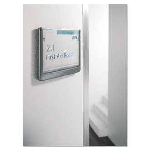 DURABLE OFFICE PRODUCTS CORP. Click Sign Holder For Interior Walls