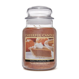A CHEERFUL CANDLE LLC Scented Jar Candle