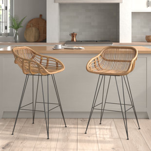 FERNLEAF 76 cm Barhocker Beaconsfield (Set besteht aus 2)