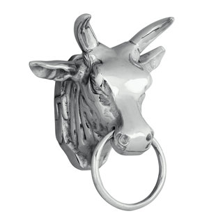 MARKTSQ Mounted Bull Head Wall Decor