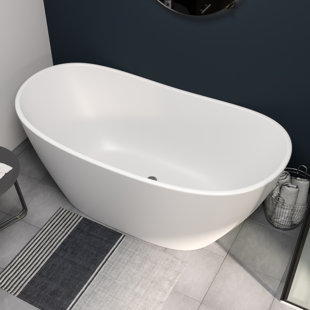 CAMBRIDGE PLUMBING 65" x 34" Freestanding Bathtub