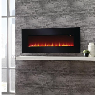 SUNHEAT INTERNATIONAL Original Sunheat Wall Mount Fireplace With Table Stand