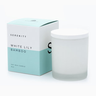 THE PARTY AISLE Duftkerze Serenity Weiße Lilie